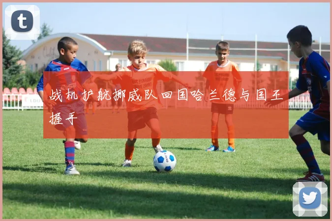 战机护航挪威队回国哈兰德与国王握手